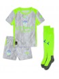 Manchester City Nico Gonzalez #14 Alternativní dres pro děti 2025-26 Krátký Rukáv (+ trenýrky)